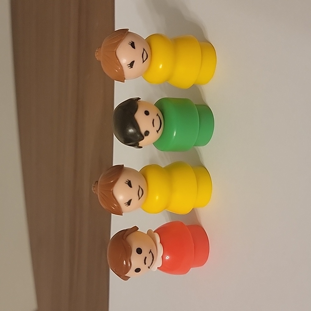 Four Vintage Fisher-Price "Little People" Figures